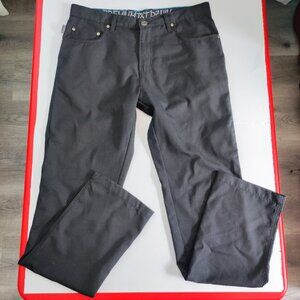 TXT casual dress pants straight leg grey men's size 32